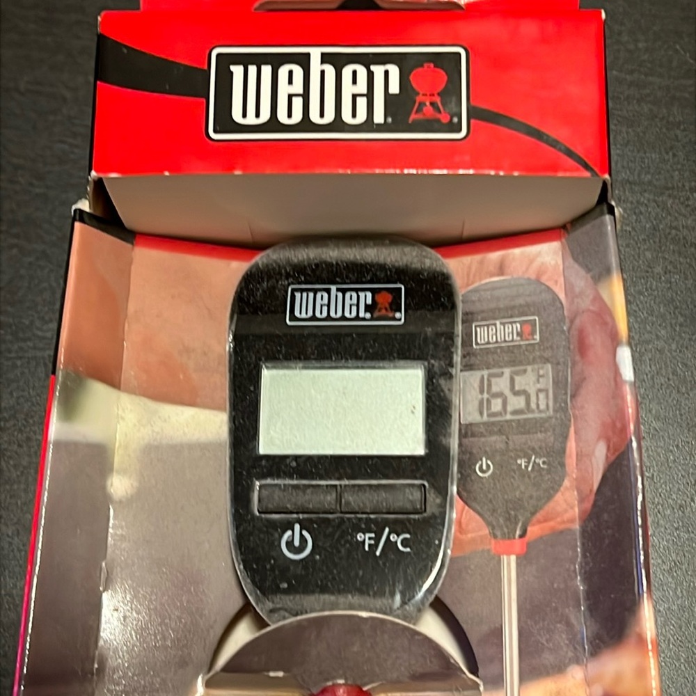 NWT Weber instant read thermometer